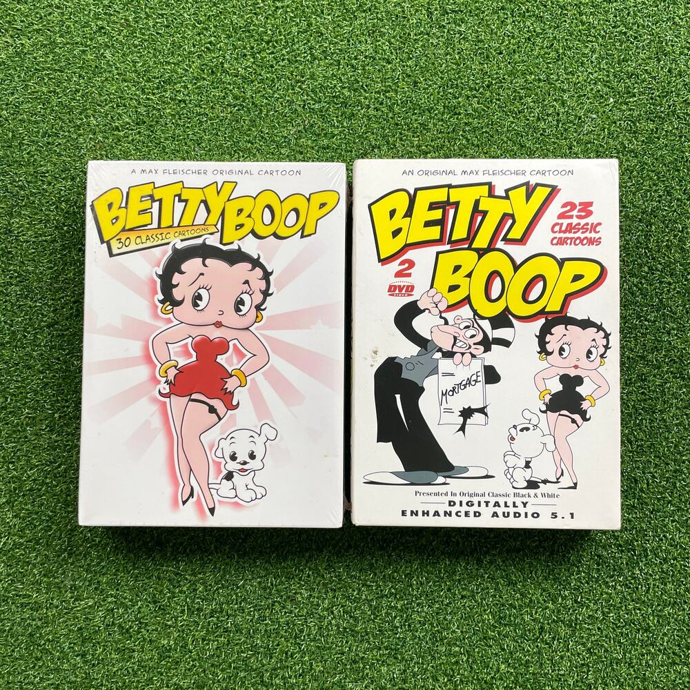 Vintage Betty Boop Volume 2 Grampy & Henry Classic Cartoons VHS SET